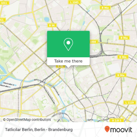 Tatlicilar Berlin map