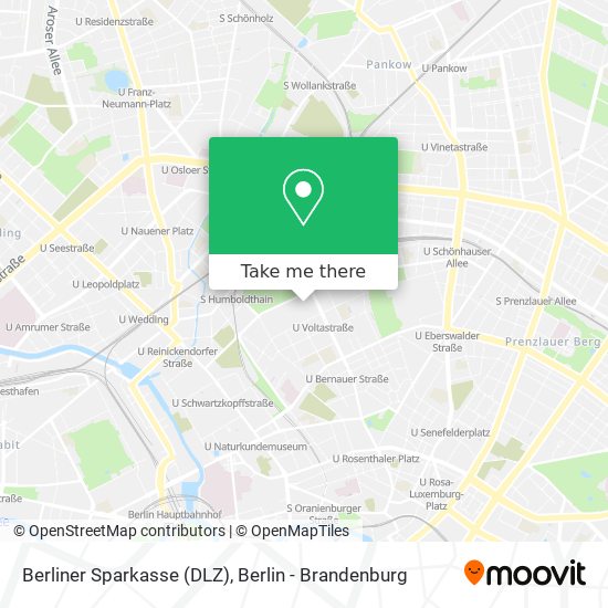 Berliner Sparkasse (DLZ) map