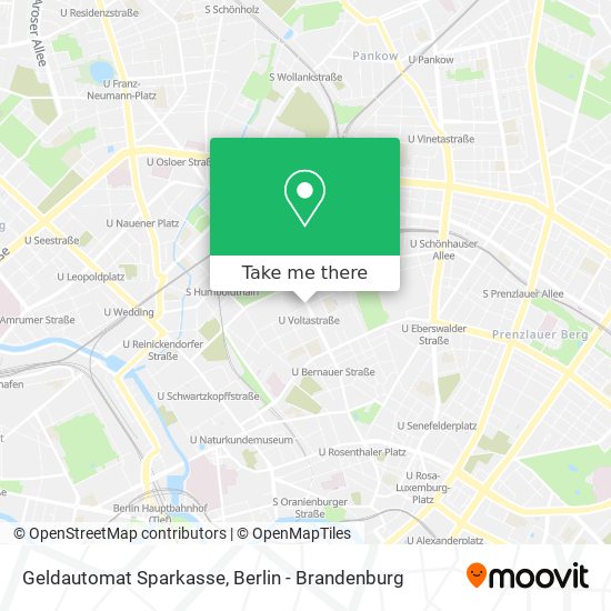 Geldautomat Sparkasse map