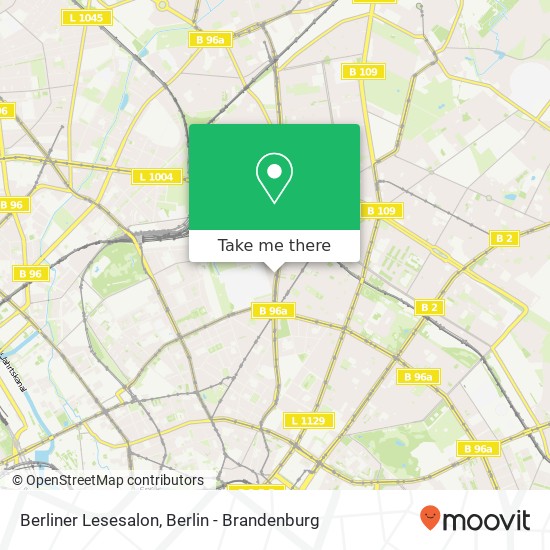 Карта Berliner Lesesalon