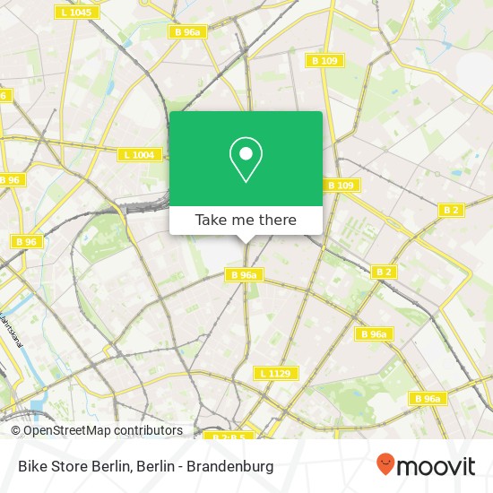 Карта Bike Store Berlin