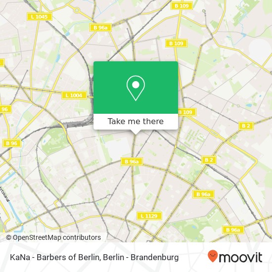 KaNa - Barbers of Berlin map