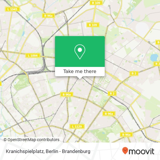 Kranichspielplatz map