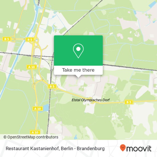 Restaurant Kastanienhof map