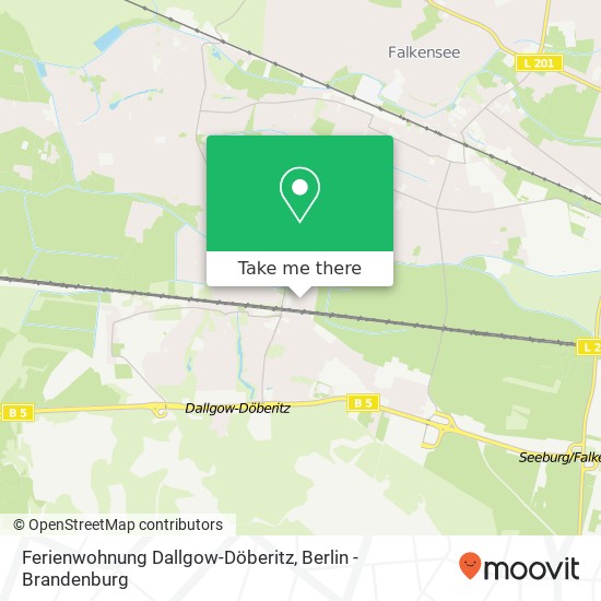 Ferienwohnung Dallgow-Döberitz map