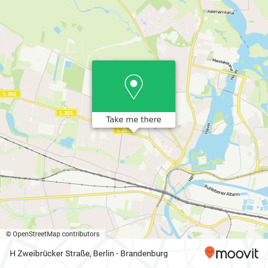 H Zweibrücker Straße map