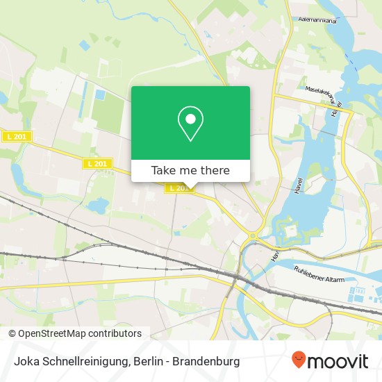 Joka Schnellreinigung map