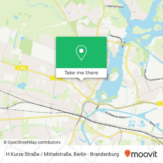 H Kurze Straße / Mittelstraße map