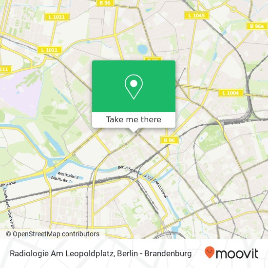 Radiologie Am Leopoldplatz map