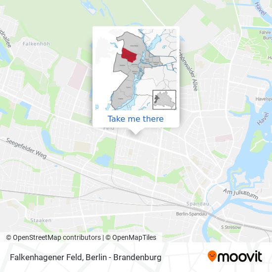 Falkenhagener Feld map