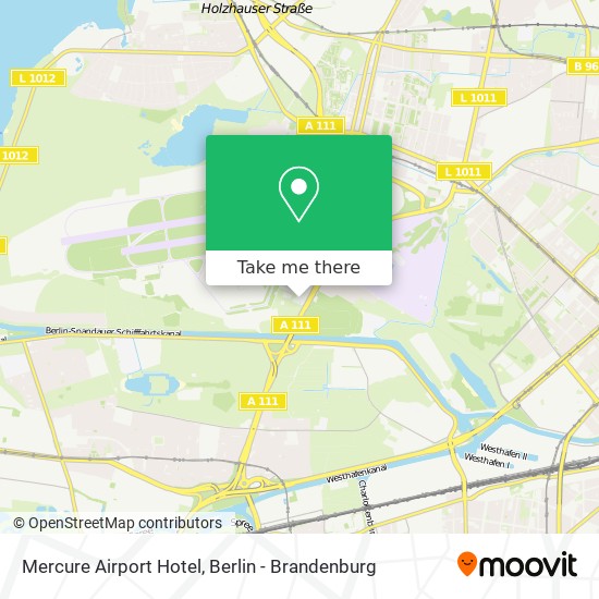 Mercure Airport Hotel map
