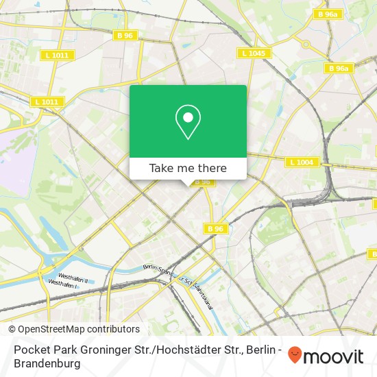Pocket Park Groninger Str. / Hochstädter Str. map