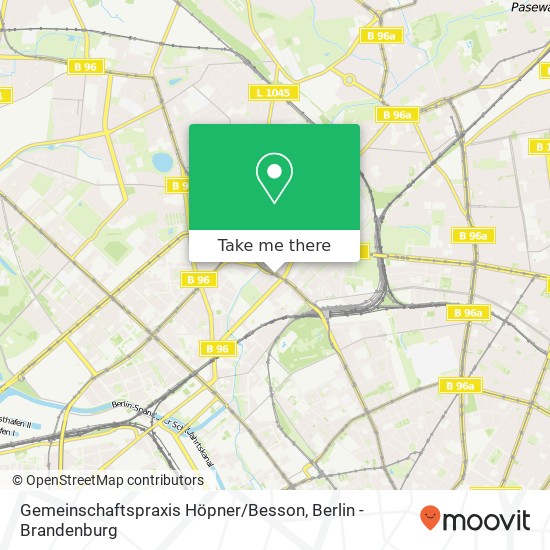 Gemeinschaftspraxis Höpner / Besson map