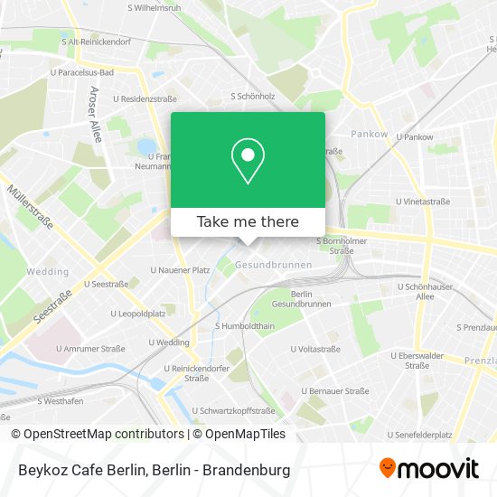 Карта Beykoz Cafe Berlin