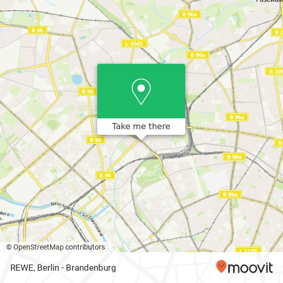 REWE map