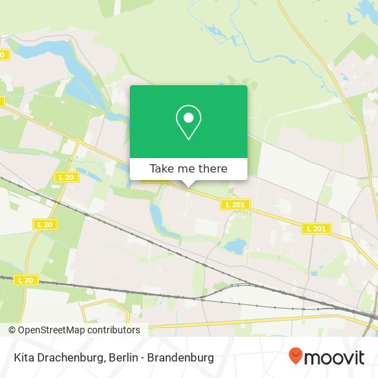Карта Kita Drachenburg