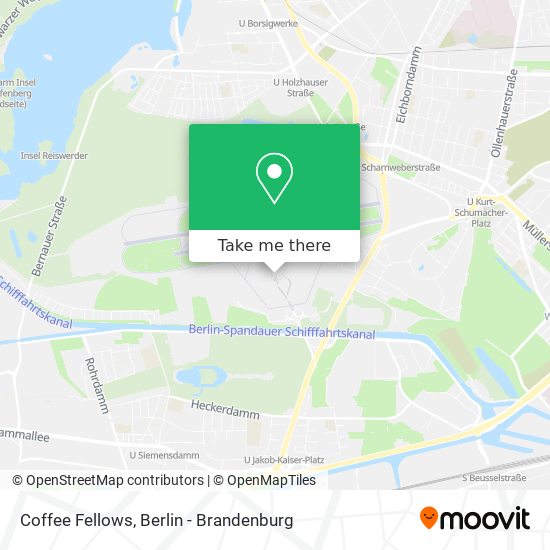Coffee Fellows map