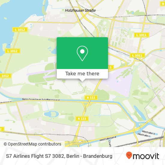 S7 Airlines Flight S7 3082 map