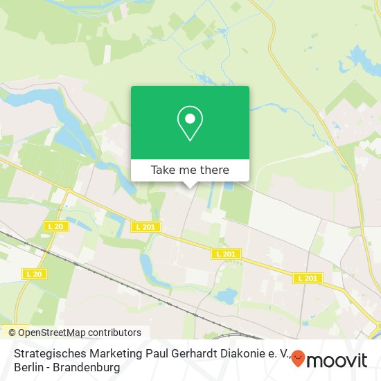 Strategisches Marketing Paul Gerhardt Diakonie e. V. map