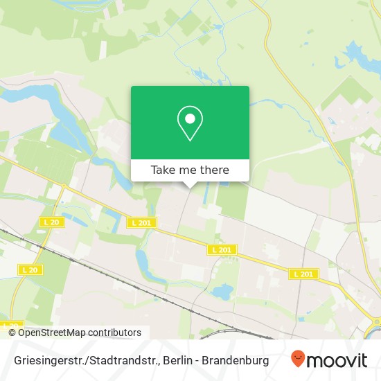 Карта Griesingerstr./Stadtrandstr.