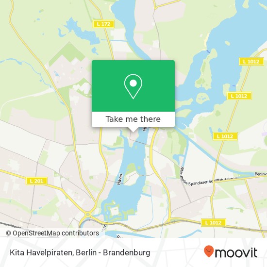 Kita Havelpiraten map