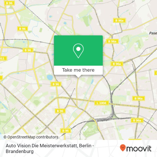 Карта Auto Vision Die Meisterwerkstatt