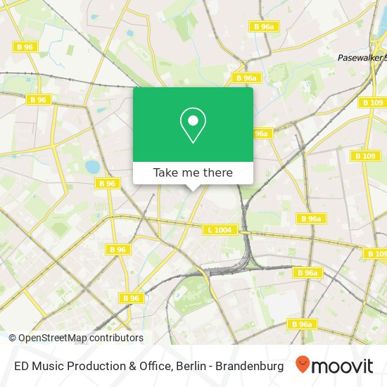 ED Music Production & Office map