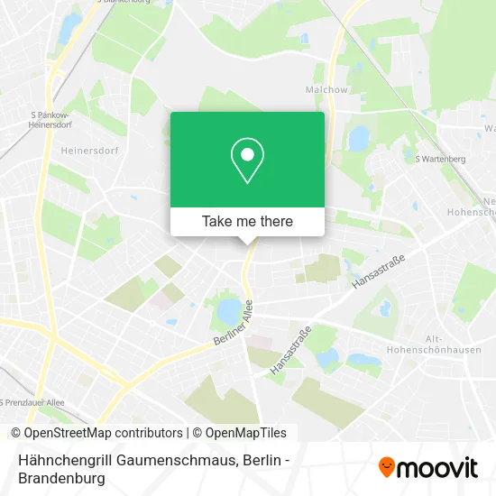 Карта Hähnchengrill Gaumenschmaus