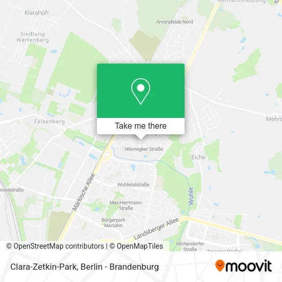 Карта Clara-Zetkin-Park