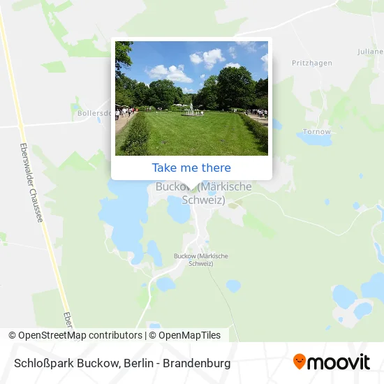 Карта Schloßpark Buckow