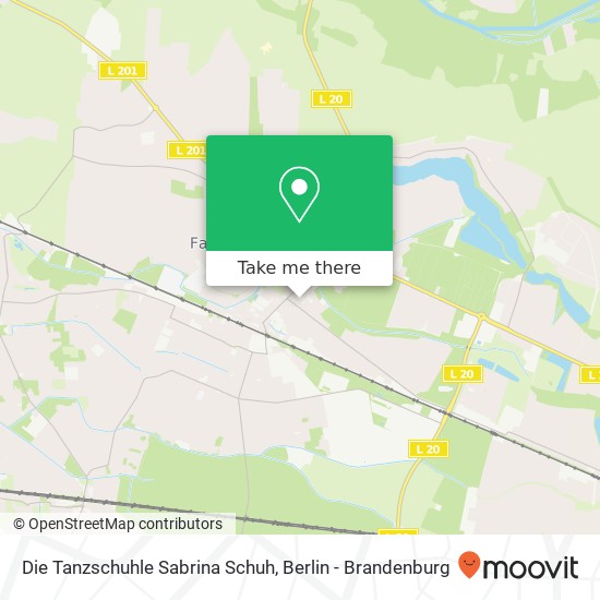 Die Tanzschuhle Sabrina Schuh map