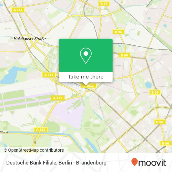 Deutsche Bank Filiale map