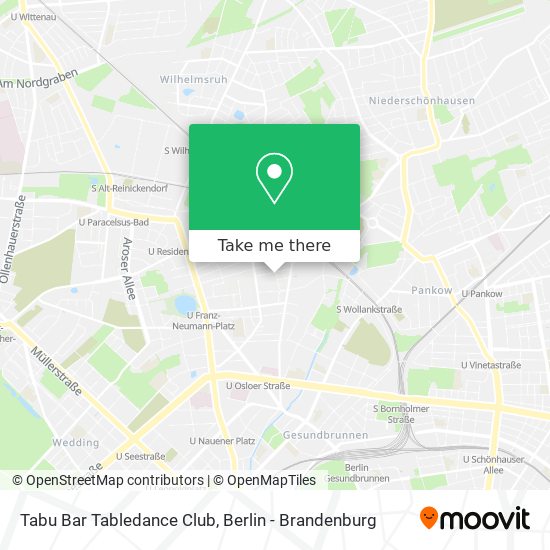 Tabu Bar Tabledance Club map