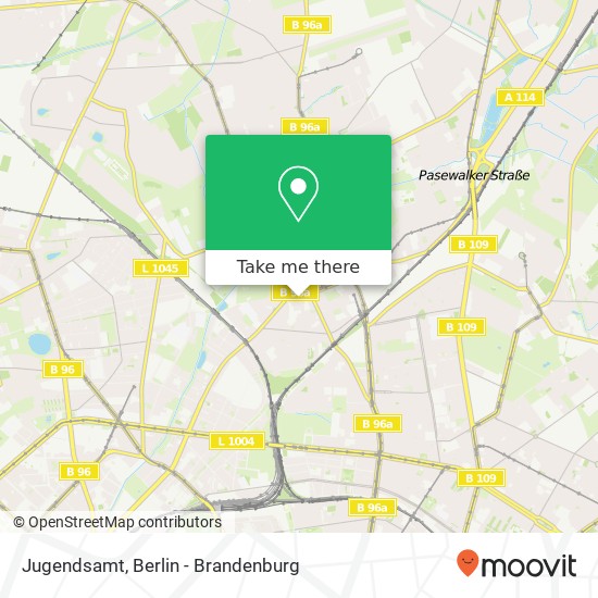 Jugendsamt map