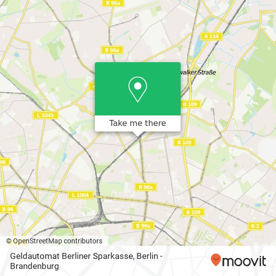 Geldautomat Berliner Sparkasse map