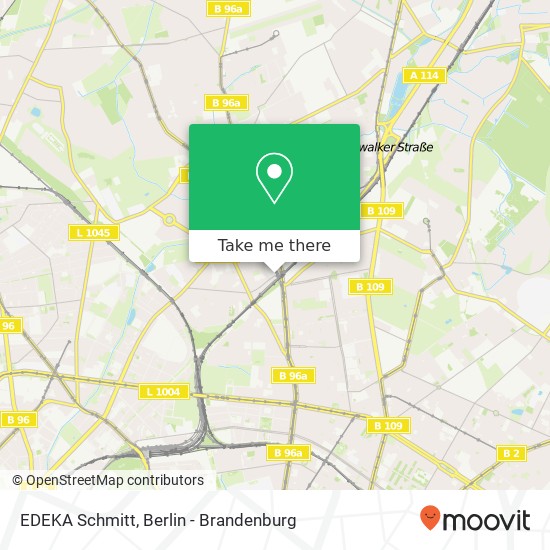 EDEKA Schmitt map