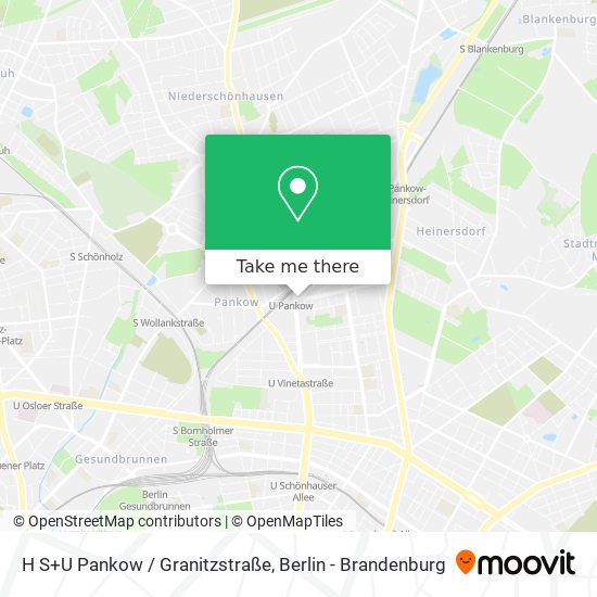 H S+U Pankow / Granitzstraße map