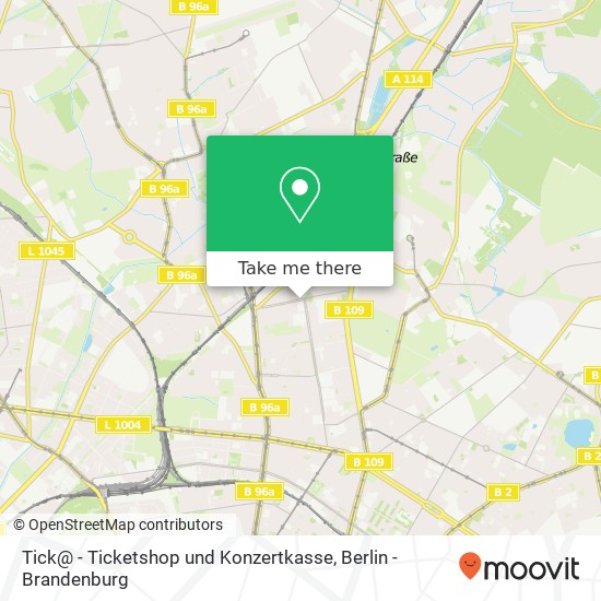 Tick@ - Ticketshop und Konzertkasse map