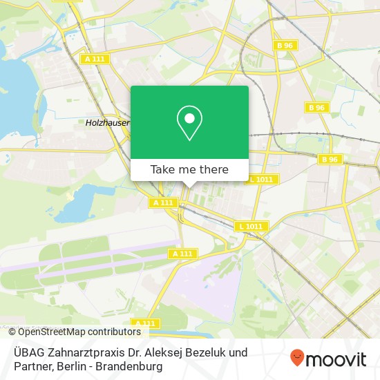 ÜBAG Zahnarztpraxis Dr. Aleksej Bezeluk und Partner map