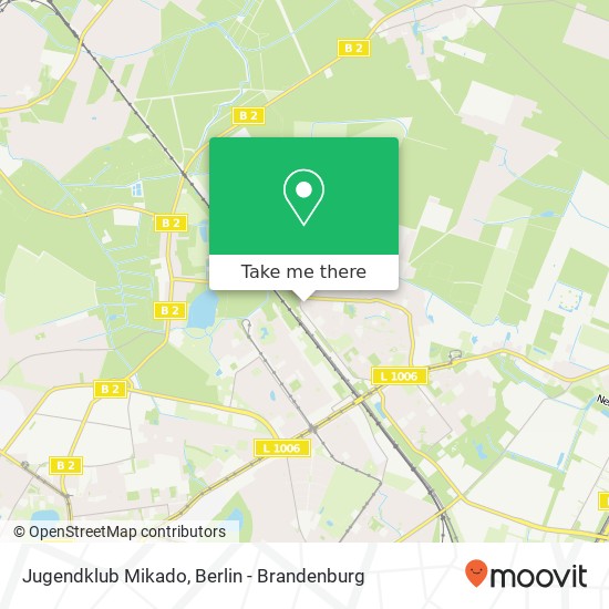 Jugendklub Mikado map
