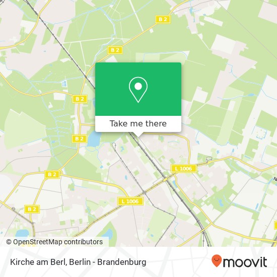 Kirche am Berl map
