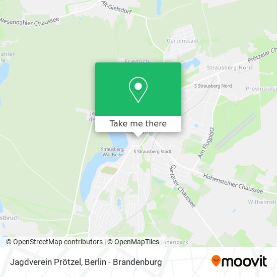 Jagdverein Prötzel map