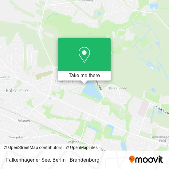Карта Falkenhagener See