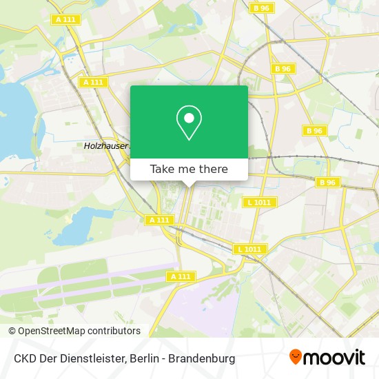 CKD Der Dienstleister map