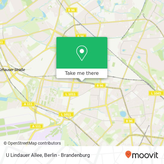 U Lindauer Allee map