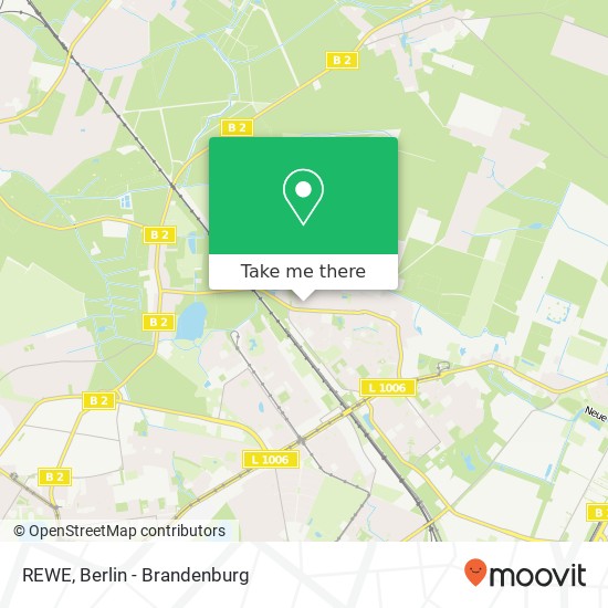 REWE map