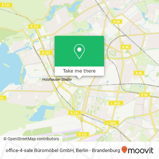 office-4-sale Büromöbel GmbH map