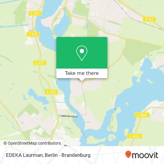 EDEKA Laurman map