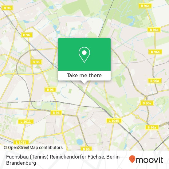 Fuchsbau (Tennis) Reinickendorfer Füchse map