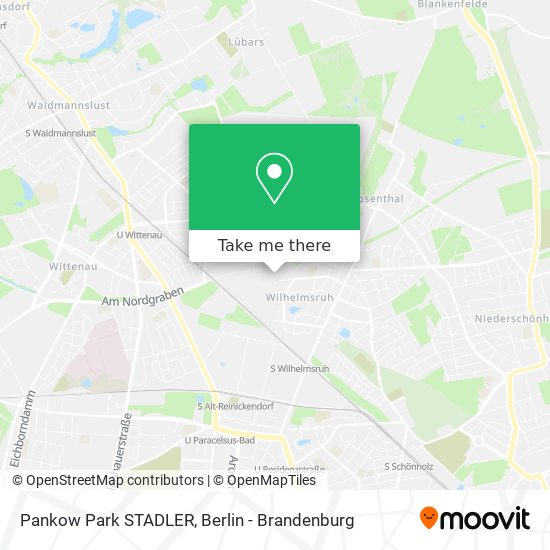 Pankow Park STADLER map